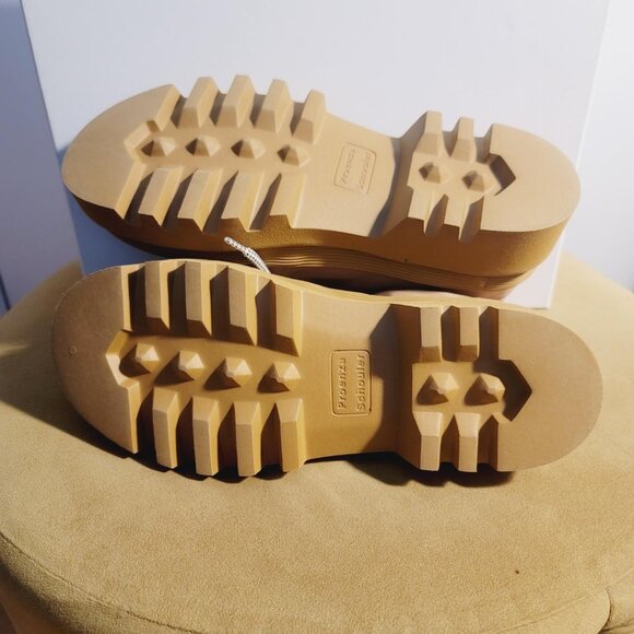 PROENZA SCHOULER LUG SOLE BOOTS IN BEIGE, SIZE 39 - Picture 4 of 6